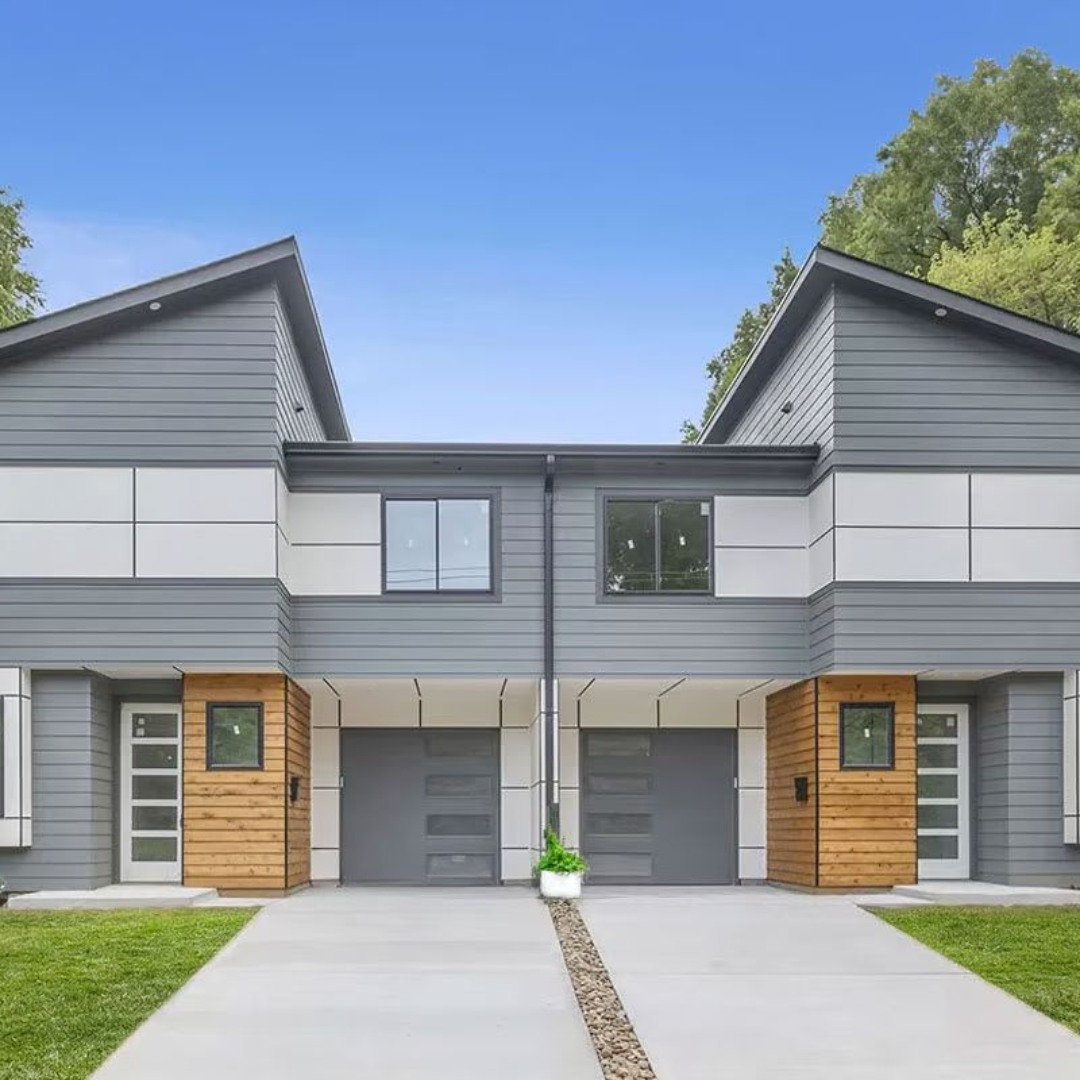 duplex house build